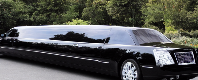 black limousine