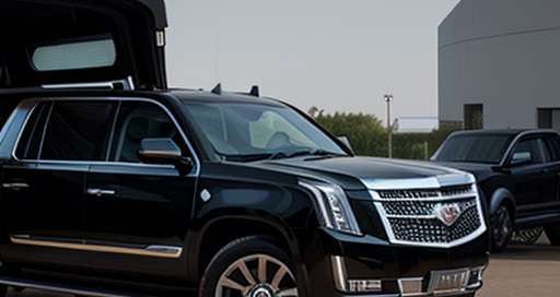 black cadillac escalade